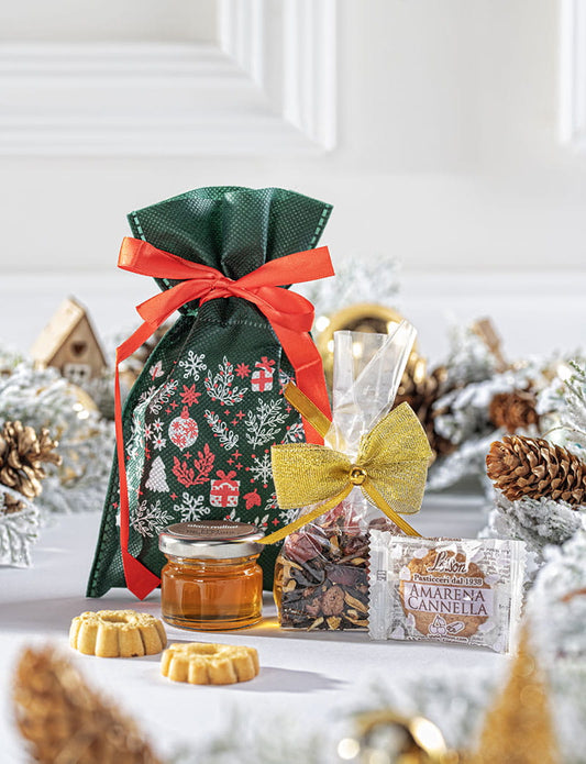 Elegancki Zestaw Świąteczny z Herbatą, Miodem i Pralinami – Upominek dla Klientów