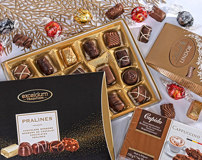 Ekskluzywny Zestaw Prezentowy z Kawą Davidoff i Czekoladami – Idealny Upominek