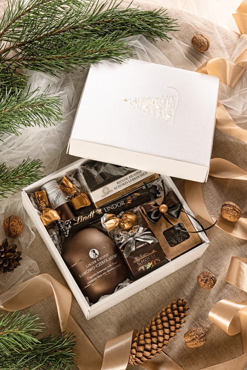 Luksusowy Zestaw z Likierem Chopin i Pralinami – Prezent dla Konesera